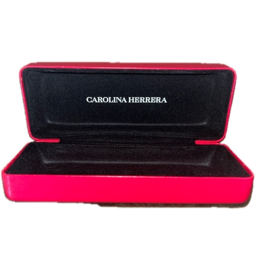 Carolina Herrera Women's Eyeglass Hard Shell Case, Red - Picture 9 of 9